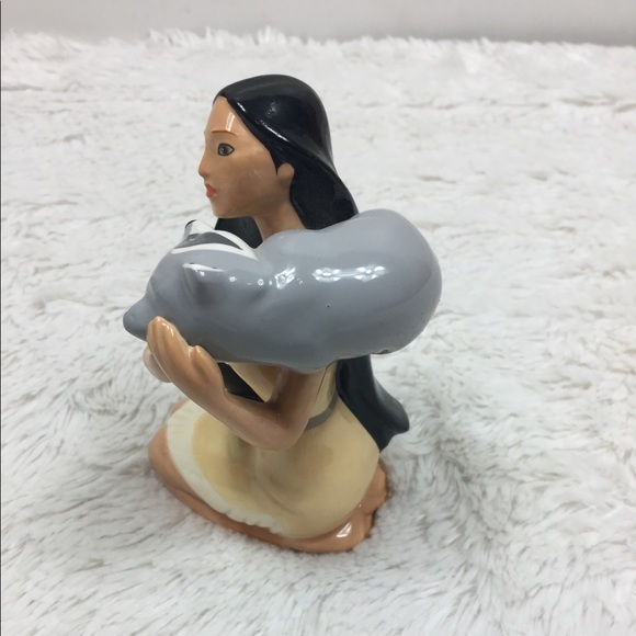 Walt Disney vintage porcelain Pocahontas and Meeko - Picture 4 of 6